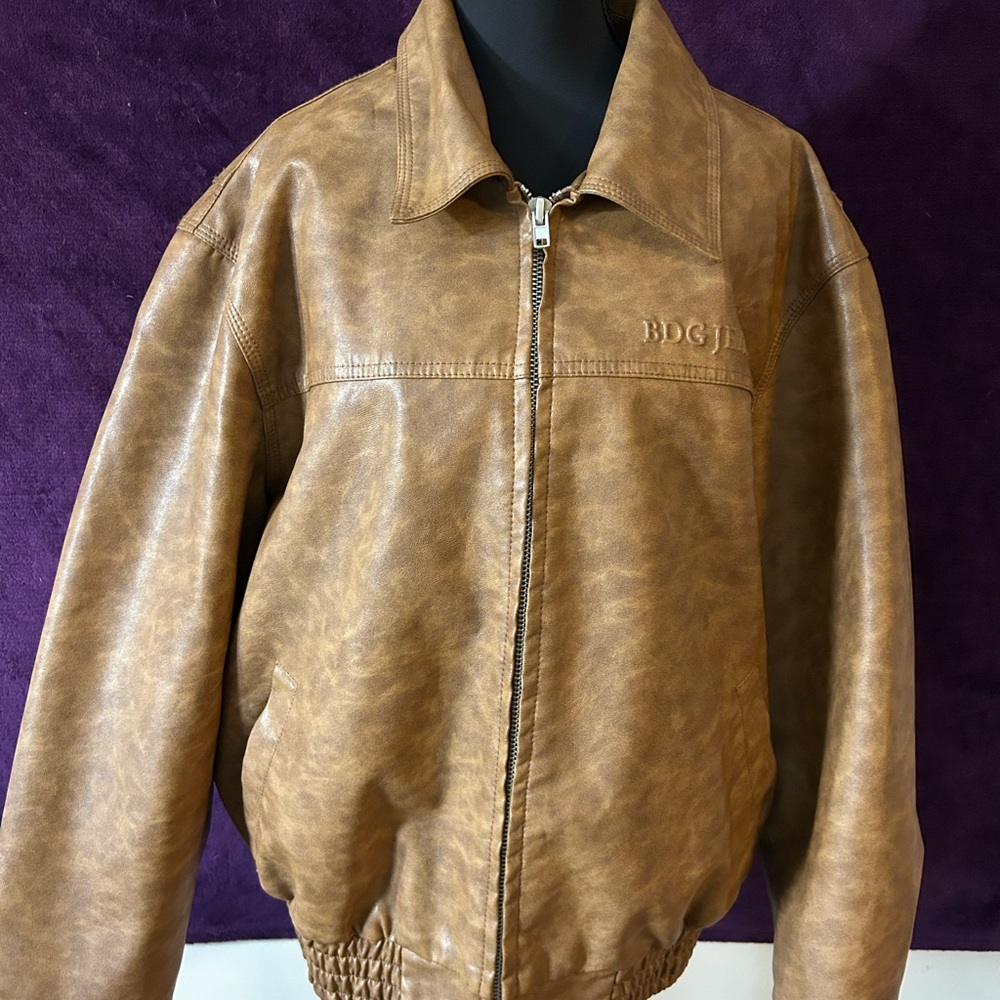 BDG Tan Bomber Jacket
